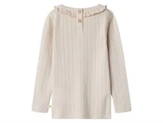 Lil Atelier gray morn flæse top